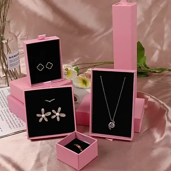 Xianghui Color Luxury Custom Design Paper Jewellery Box Packaging Fancy Engagement Ring Box Little Book for Ring Box 