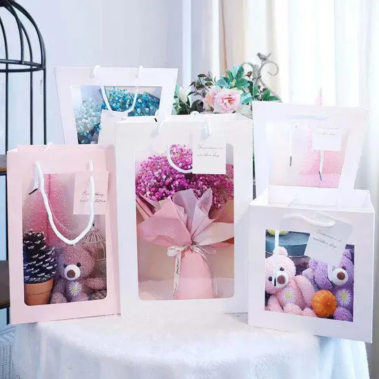 Modern Trapezoidal Gift Boxes for Weddings and Special Events 