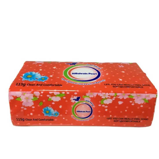Soft Pack OEM Logo Private Label Tissue Paper Facial Tissue for Household 