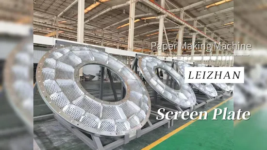 SS304 316 Drilled Screen Plate for Pulp and Paper Mill Machinery 