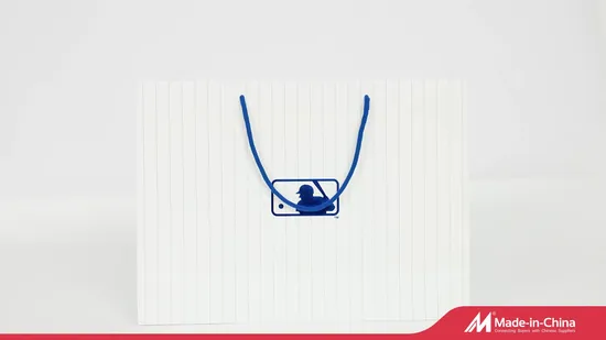 Kraft Paper White Shopping Paper Bags Are Reusable 