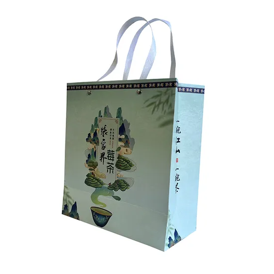 Manufacturer Custom Printed Gift Bag Shopping Packaging Personalized Cardboard Bags 